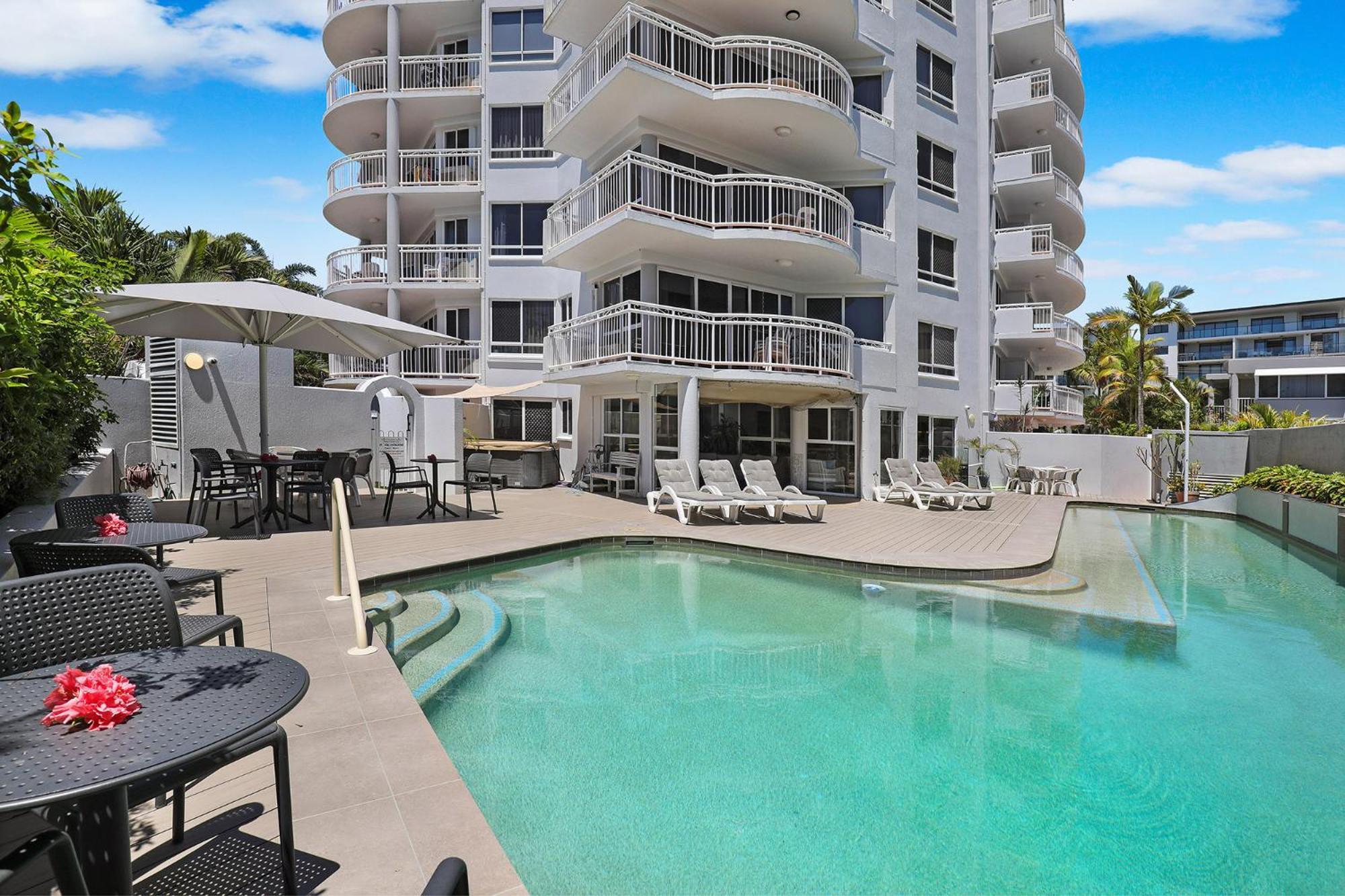 Beachside Resort Kawana Waters Buddina Exterior foto